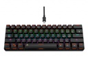 NETMAK NM-DOMINATE TECLADO GAMER MECANICO 60% NEGRO