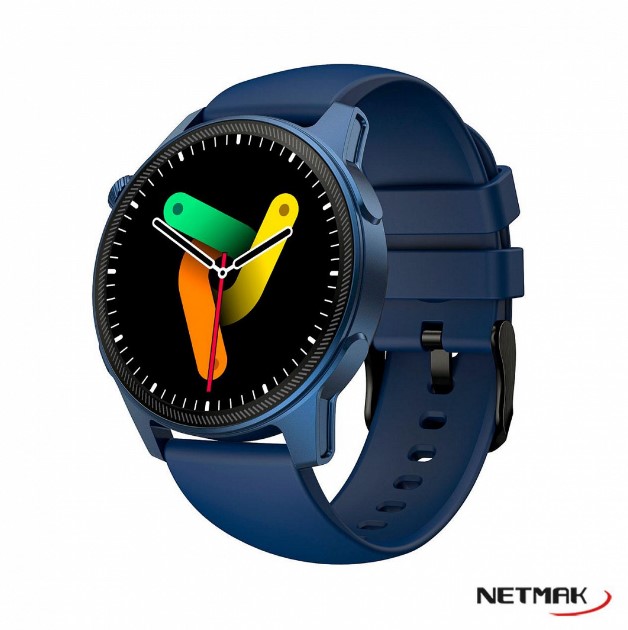 Netmak Nm-Energy-B Smartwatch Bluetooth 5.3 Amoled Azul