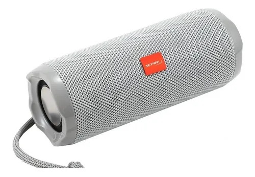 Netmak Nm-Flow-S - Parlante Portatil Bluetooth 10W Color Gris