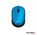 NETMAK NM-M680-B MOUSE USB INALAMBRICO COLOR AZUL
