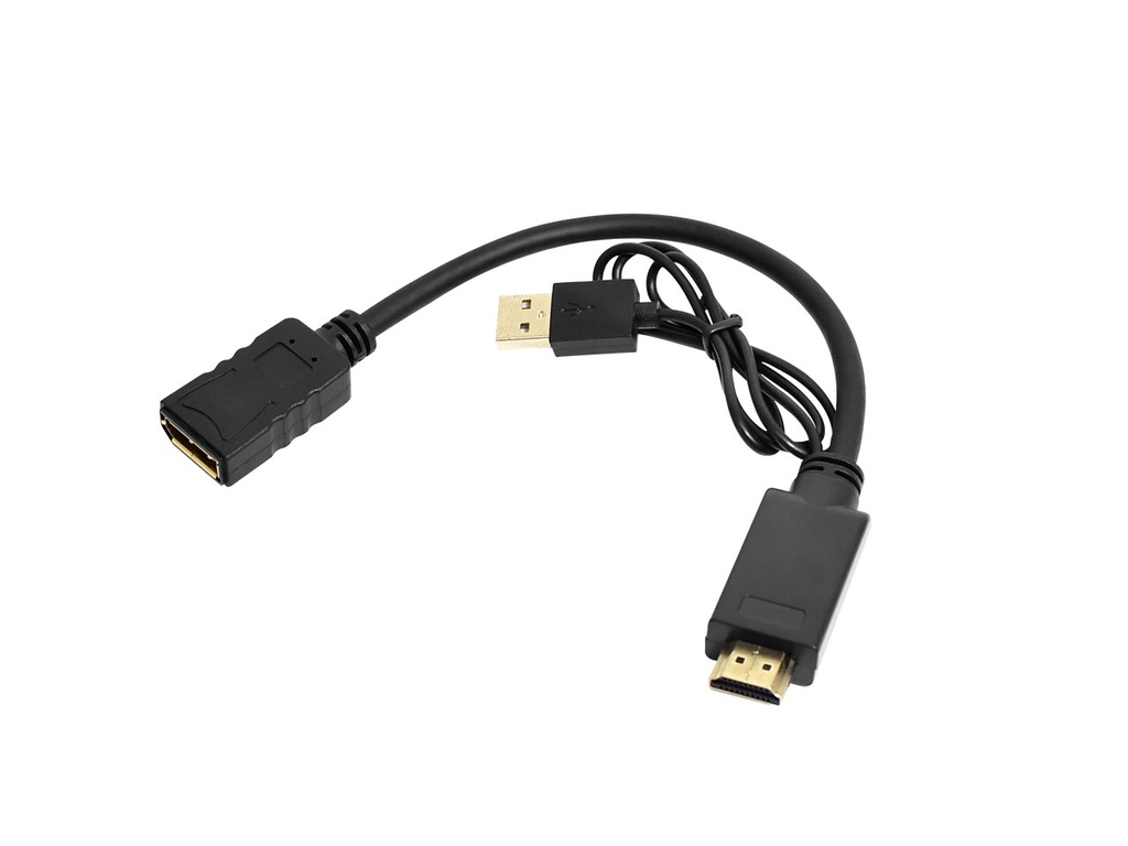 Nisuta Nshddp - Conversor Hdmi A Monitor Con Display Port 4K