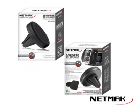 NM-HC14 Netmak Soporte Celular Universal Magnético p/Auto holder