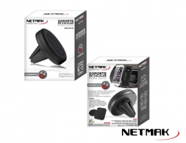 Nm-Hc14 Netmak Soporte Celular Universal Magnético P/Auto Holder