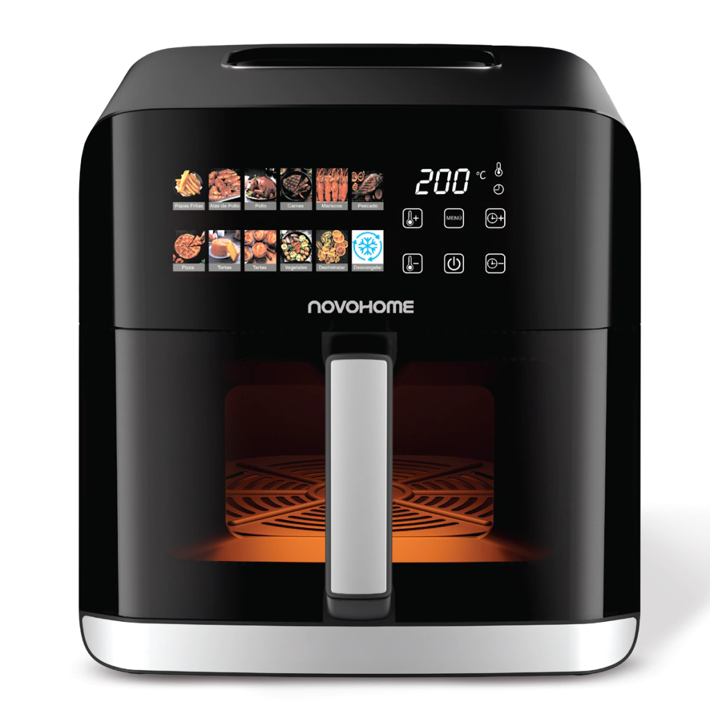 Novohome Nh-Af802Wix Air Fryer 8.5 Lts 1700W Black