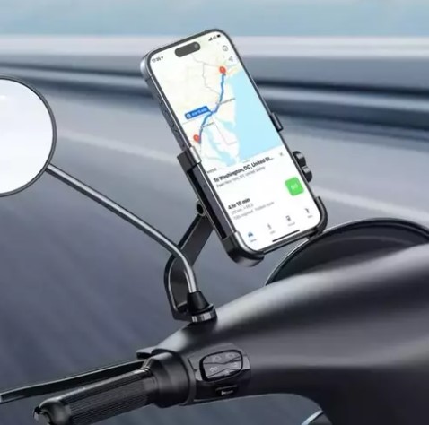 Holder Para Moto Reforzado Para Espejo Metalico