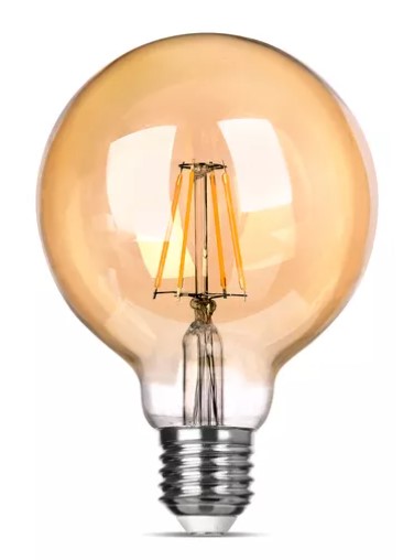 Novoled Bgl8G Globo Gilamento Golden E27 8W 3000K