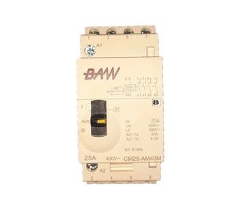 [4532] BAW CM25-AM40M - CONTACTOR MODULAR 2P-25A 4NO 230VCA A-M