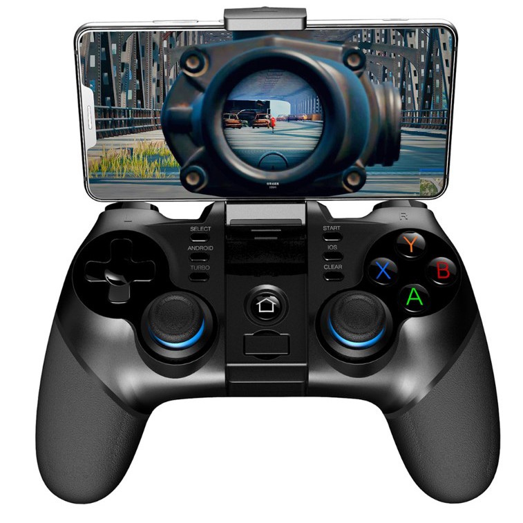 OUTLET - ETHEOS JSINSOP1 - JOYSTICK INALAMBRICO CON SOPORTE PARA CELULAR ANDROID IOS PC TVBOX PS3 NINTENDO OUTLET