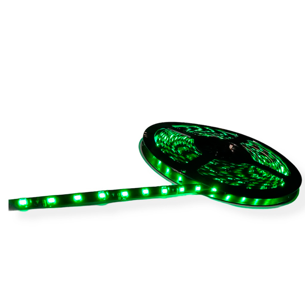 Pcbox - Tira Led Adhesiva 3528 5M Interior Verde