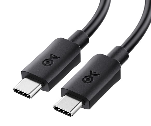 Pronext Cable Tipo C A Tipo C Largo 1 Metro Potencia 5A Maximo Color Negro Ub C Usb C 5A