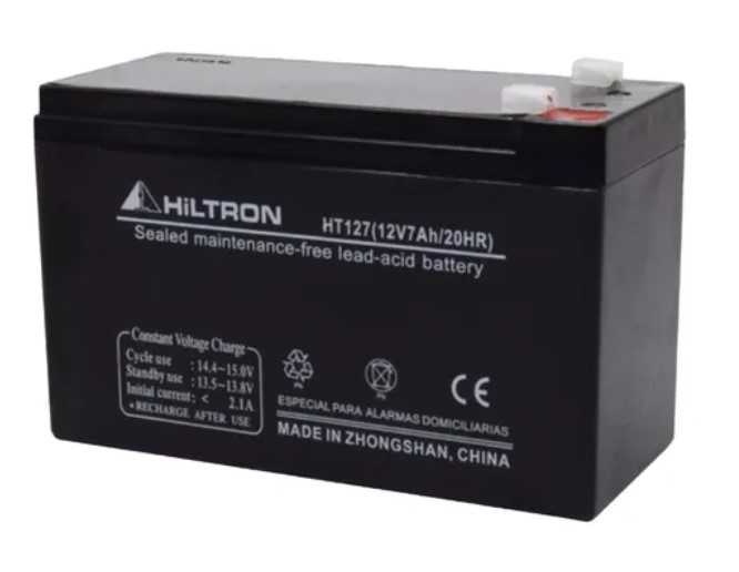 Bateria De Gel 7Ah 12V Alarmas