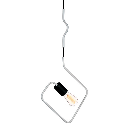 Sixelectric Colgante Vintage Cuadrado 1 Luz E27 0211/C