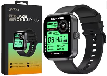 Smartwatch Zeblaze Beyond 3 Plus Frecuencia Cardiaca Oxigeno En Sangre Gps Ip67 Sumergible 3Atm