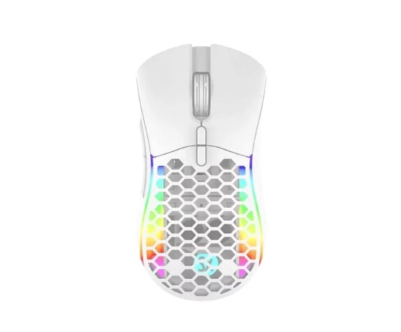 SOLARMAX MOUSE GAMER RGB USB BLANCO GM06W