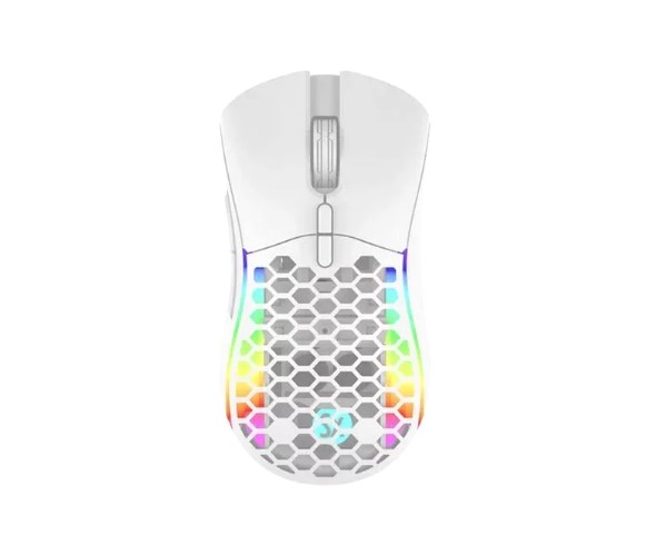 Solarmax Mouse Gamer Rgb Usb Blanco Gm06W