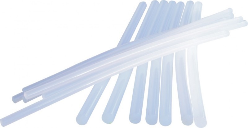 Silicona De Encolar Megalite - Barras Plast. Cristal Diam. 11Mm Zd-6/Zd-7