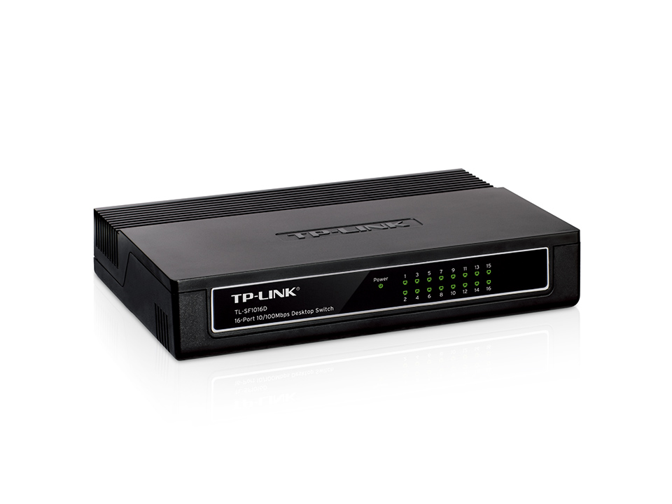 Tp-Link Tl-Sf1016D Switch Desktop 10/100 Mbps