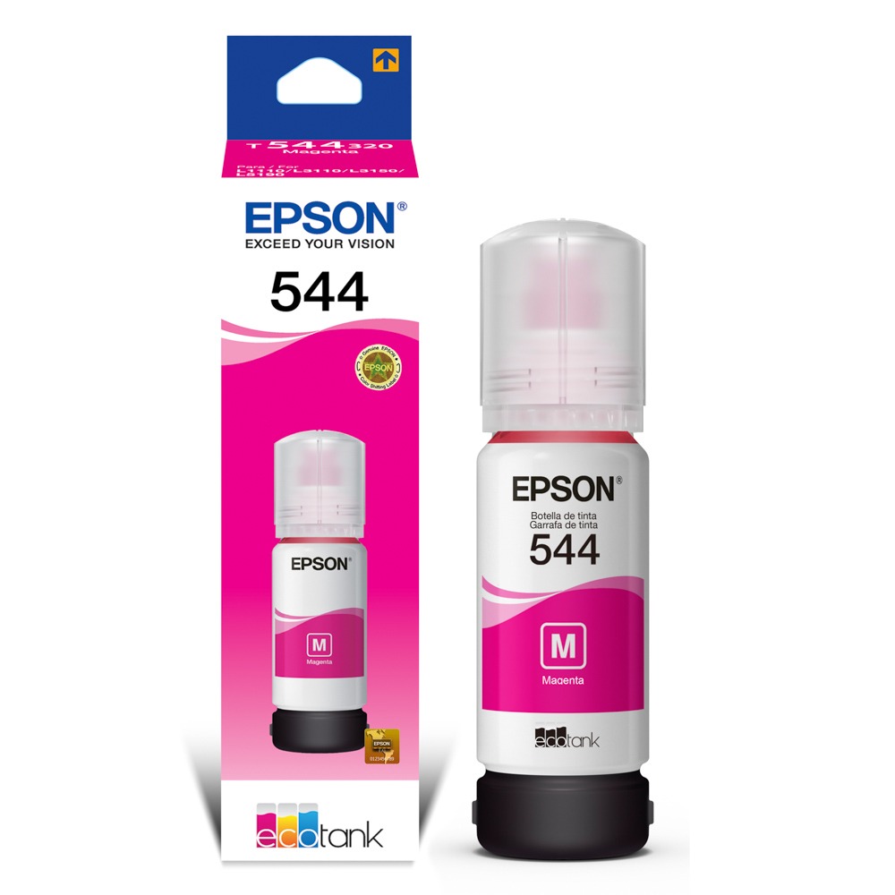 Tinta Epson Original T544 Magenta 65Ml Ecotank L3110