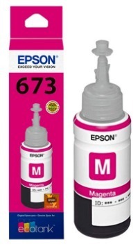 Tinta Epson Original T673 / L800 / 70Ml. Magenta