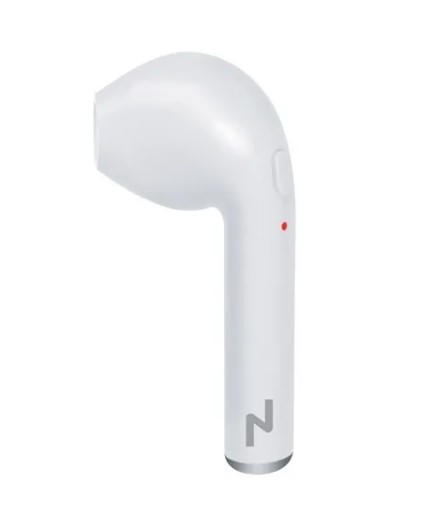 AURICULAR MONO-AURAL EARPODS MANOS LIBRES BLUETOOTH WHITE PERLADO INLAND PROHT 87112 IDEAL DELIVERY MAN