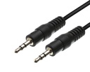 XTECH XTC-315 CABLE ESTEREO AUXILIAR3.5MM MACHO A MACHO 90 CM