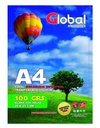 GLOBAL PAPERSUBLI100A4-100 - PAPEL SUBLIMACION ALTA TRANSPARENCIA RESMA 100 HOJAS 210X297 MM 100 GRS