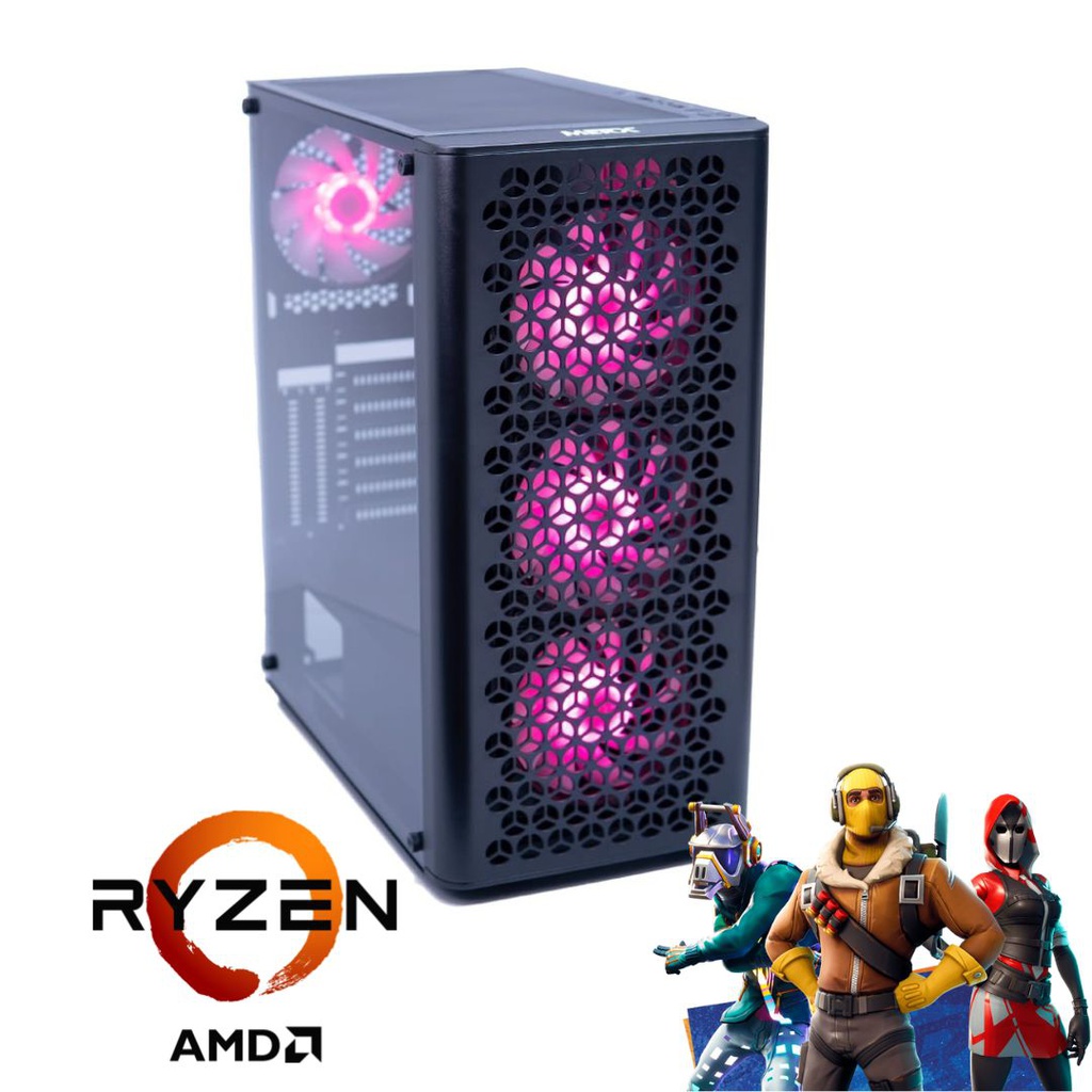 PC ARMADA GAMER COBRA KING RYZEN 5 4600G 16GB SSD 240 550W  80 BRONZE + SISTEMA