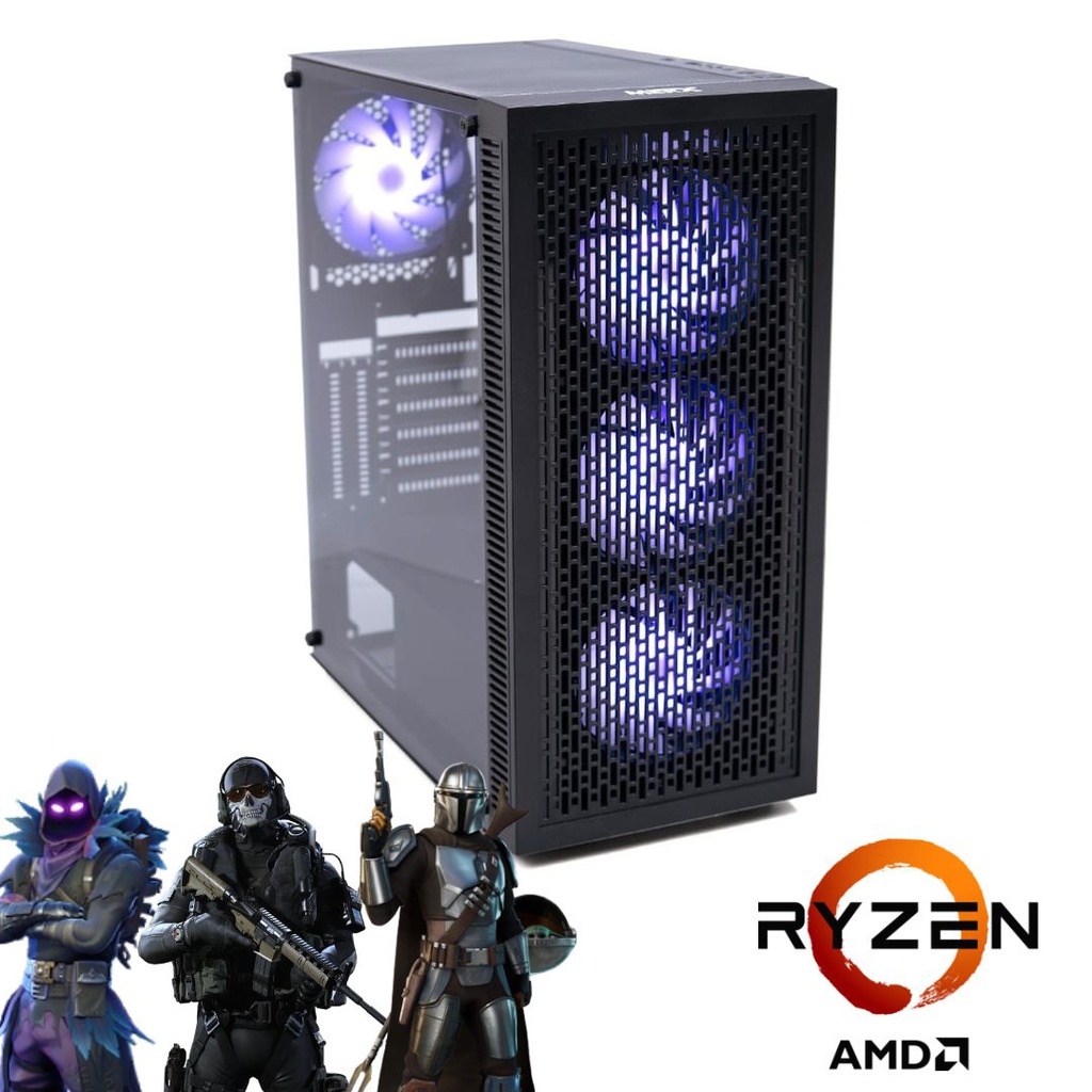 PC ARMADA GAMER COBRA KING RYZEN 5 5600GT 16GB SSD 480GB FUENTE 700W 80+