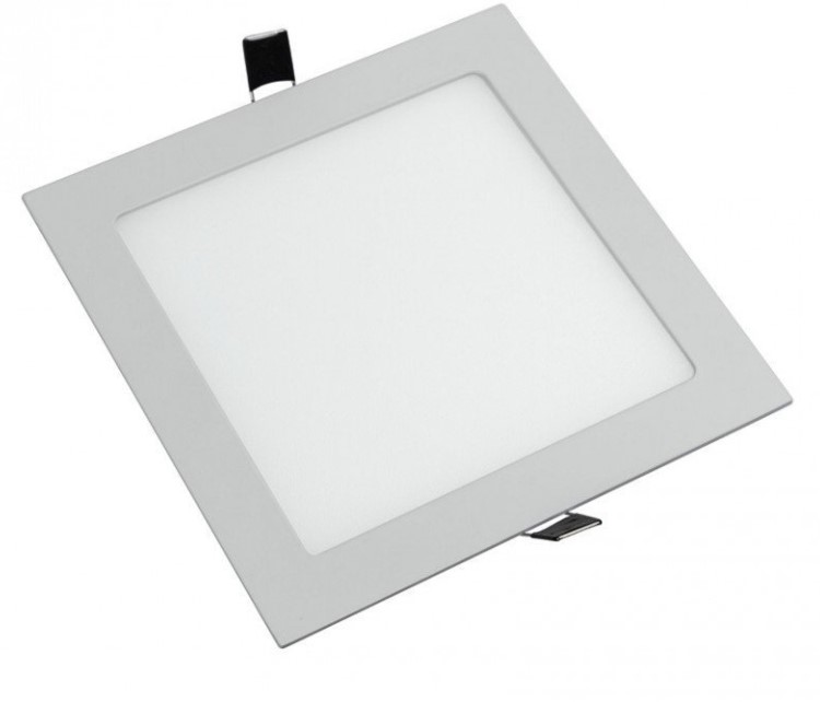 BAW PLE010-12FW - PLAFON LED EMBUTIR CUADRADO FRIO 12W 6500K