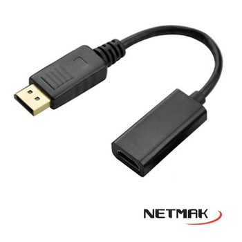 [6094] NETMAK NM-C102 CONVERSOR DISPLAY PORT A HDMI