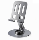 Soporte mesa celular m10 gris silver