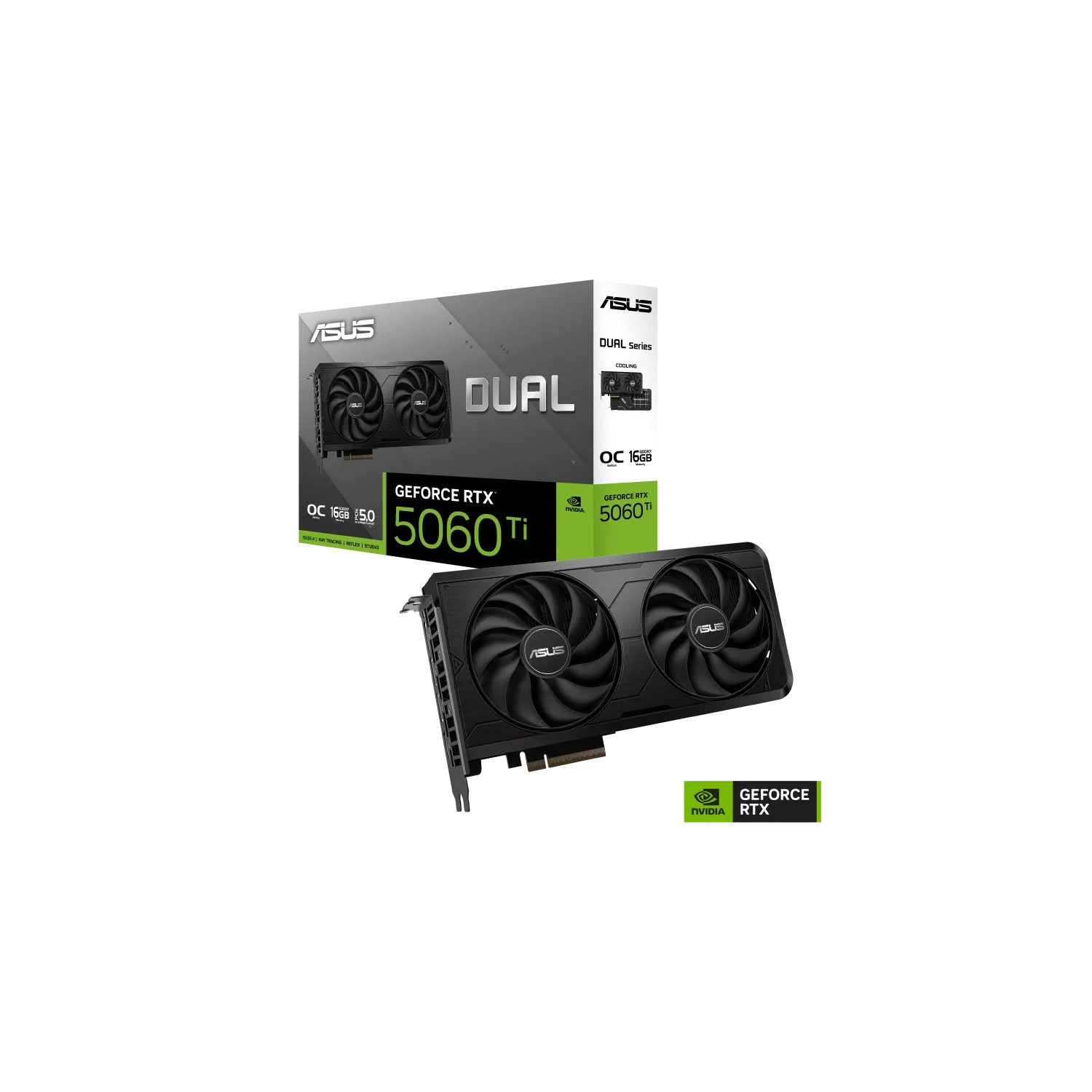 Placa De Video Asus Nvidia Geforce Dual Rtx5060Ti
