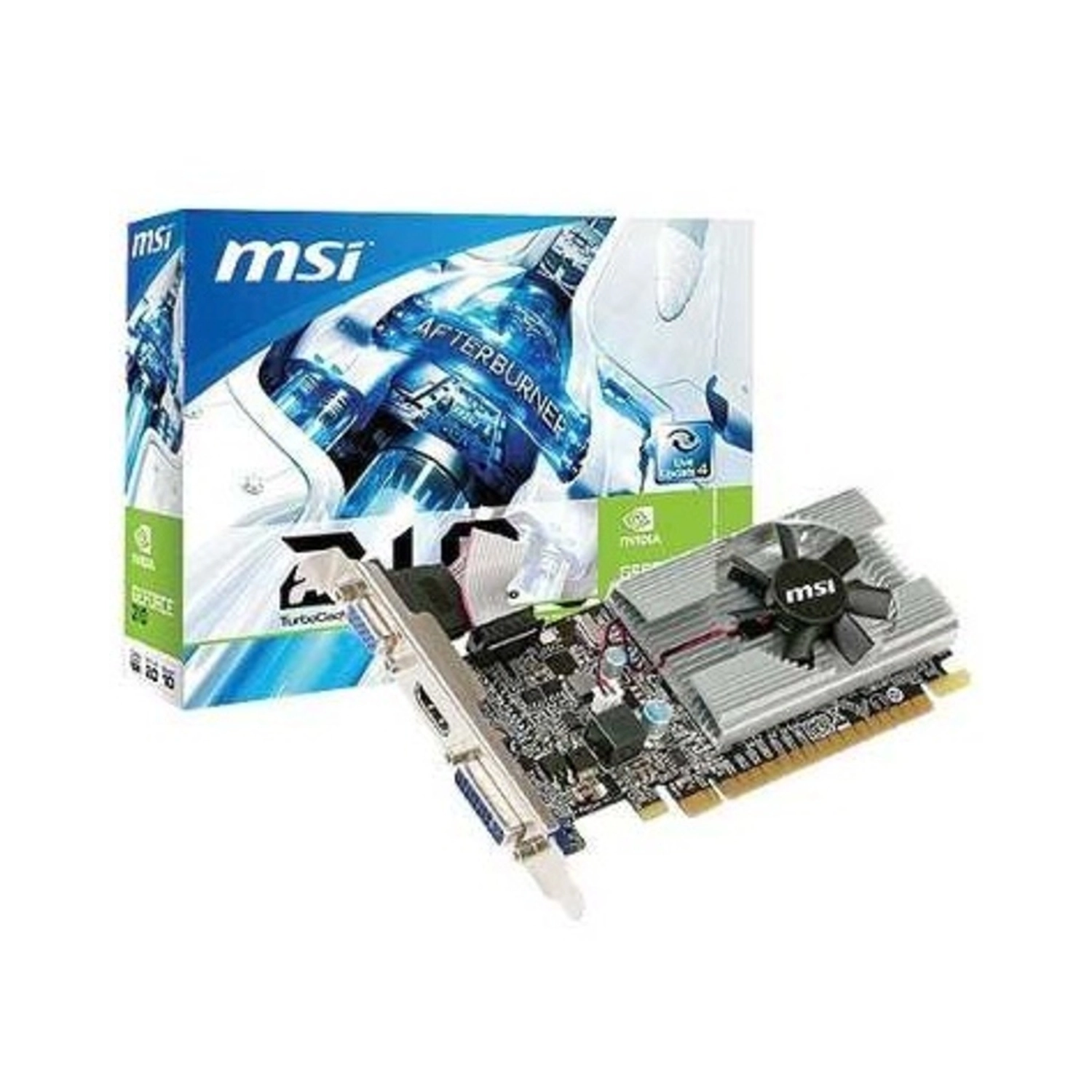 Vga Msi Geforce Gt 210 1Gb Lp Ddr3 (5222)