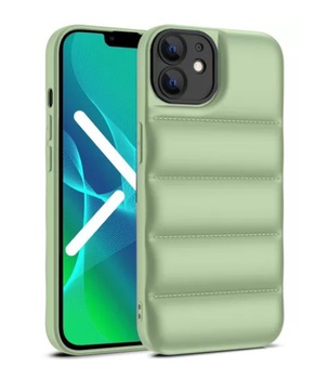 [6408] FUNDA RC PUFFER SOFT TOUCH GREEN IPHONE 13 PRO MAX
