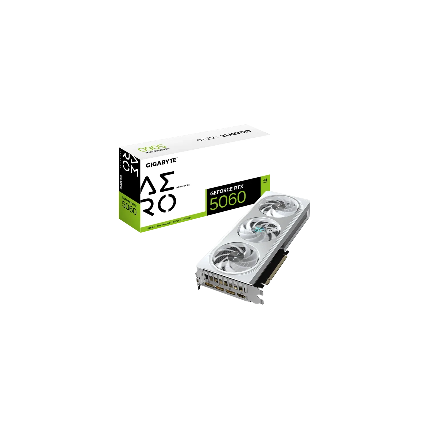 Vga Gigabyte Geforce Rtx 5060 Aero Oc 8G White (6415)