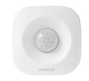 MACROLED SMSTB-360-5M-3AAA - ALARMA SENSOR SMART DE MOVIMIENTO DE TECHO BLANCO A PILAS 3 AAA