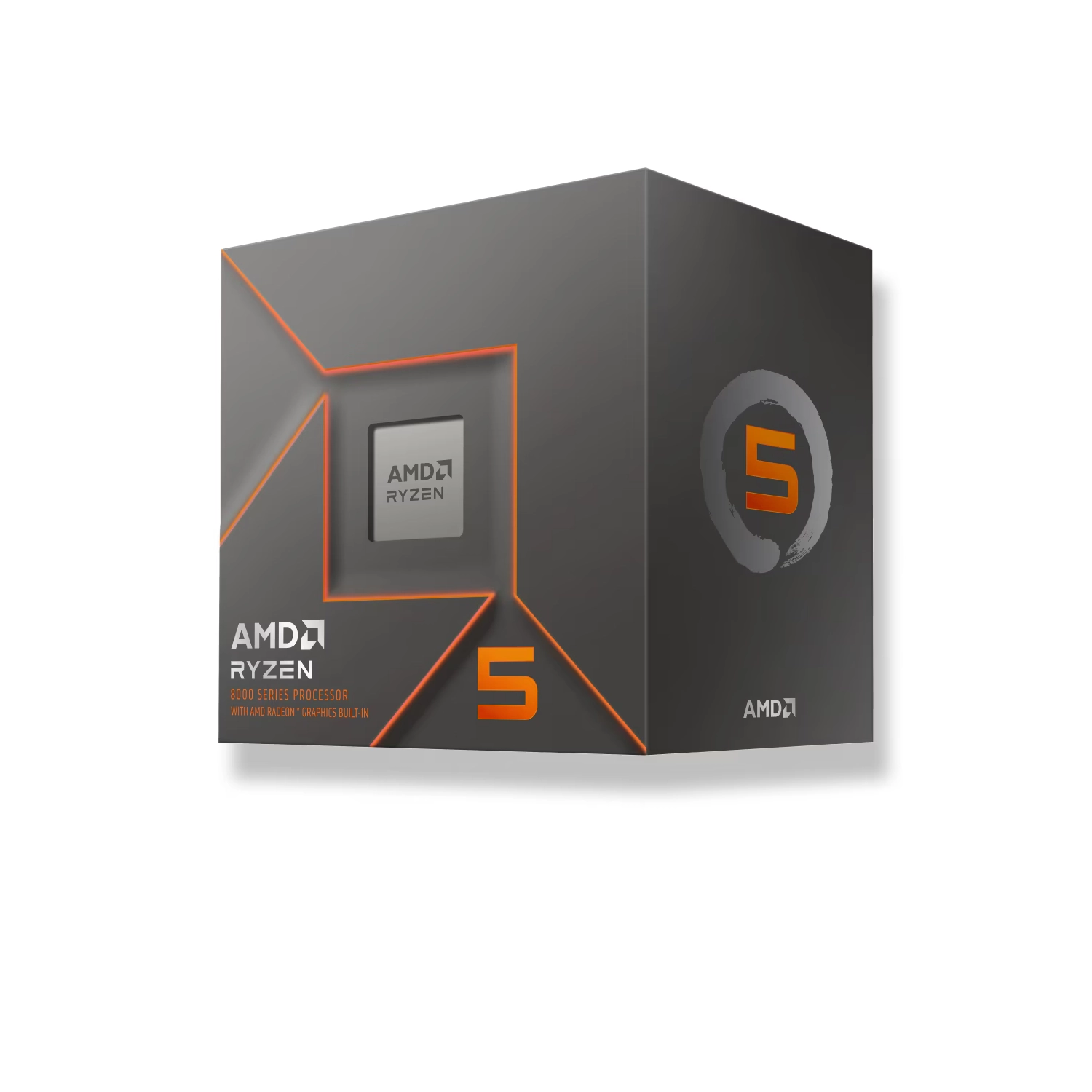 Procesador Amd Ryzen 5 8500G 5Ghz Am5 Radeon 740M 65W Am4 Multipack 12 Unidades