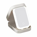 Espejo Joyero Porta maquillaje con luz led 3 tonos jt001