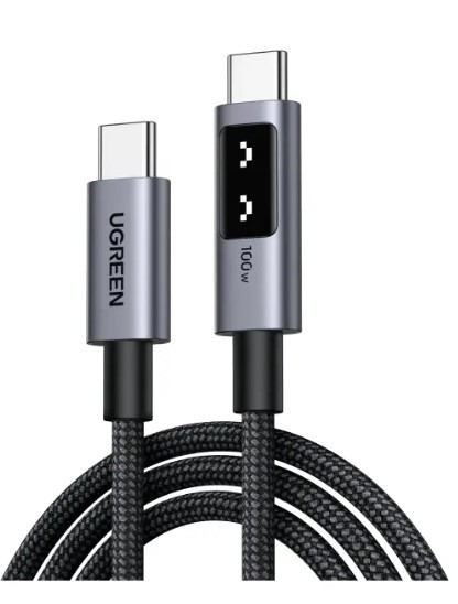 Ugreen L509-Uno Cable Usb C A Usb C Carga Rapida 100W 20V 5A 480Mbps Datos