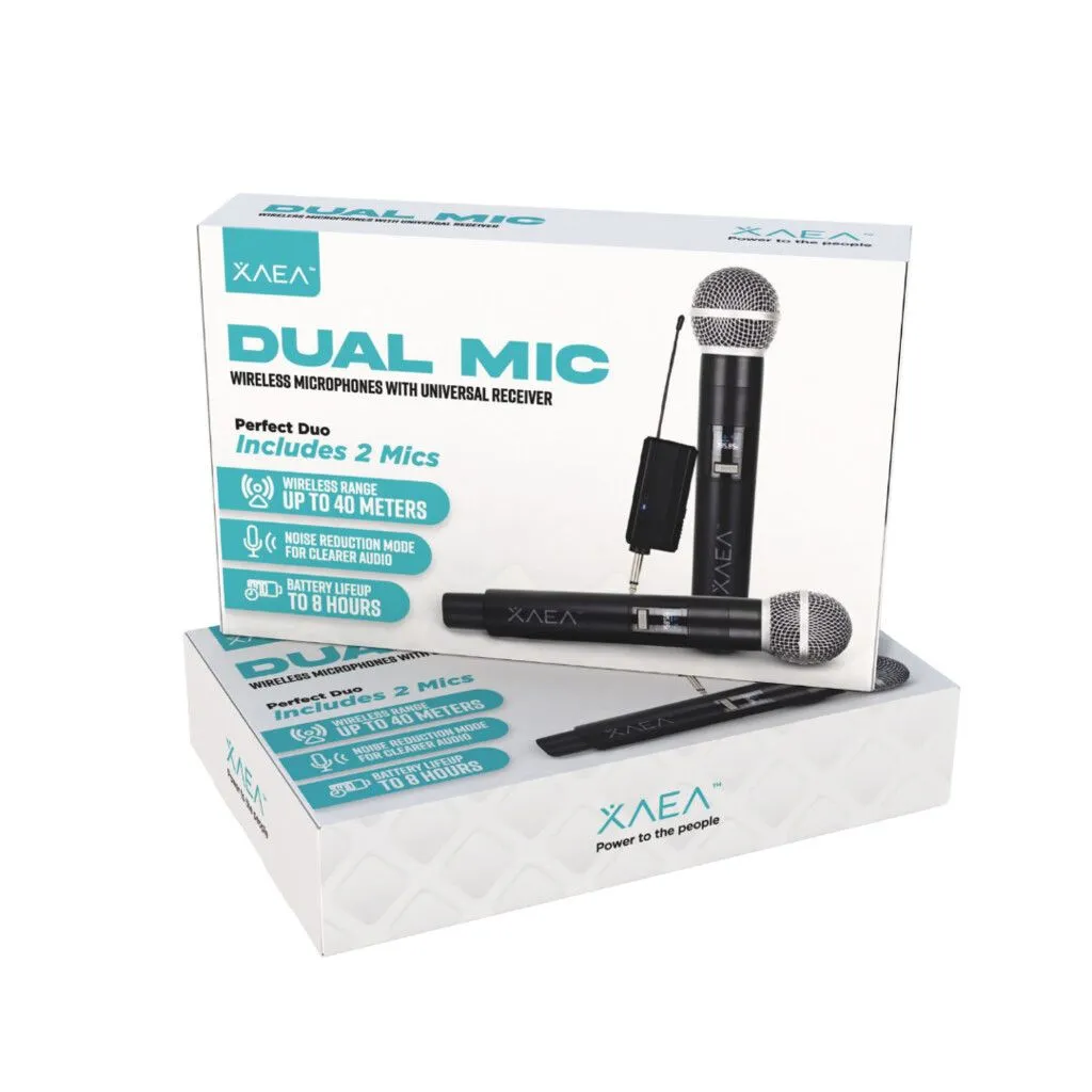 Microfono Doble Inalambrico Modx-065 - Xaea - Karaoke 
