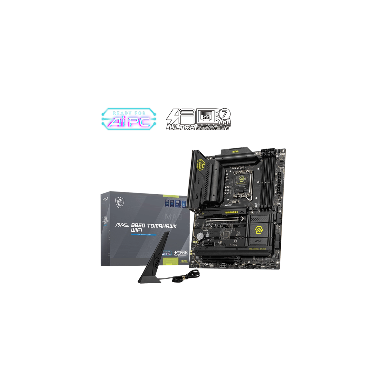 Motherboard Msi Mag B860 Tomahawk Wifi Ddr5  Lga 1