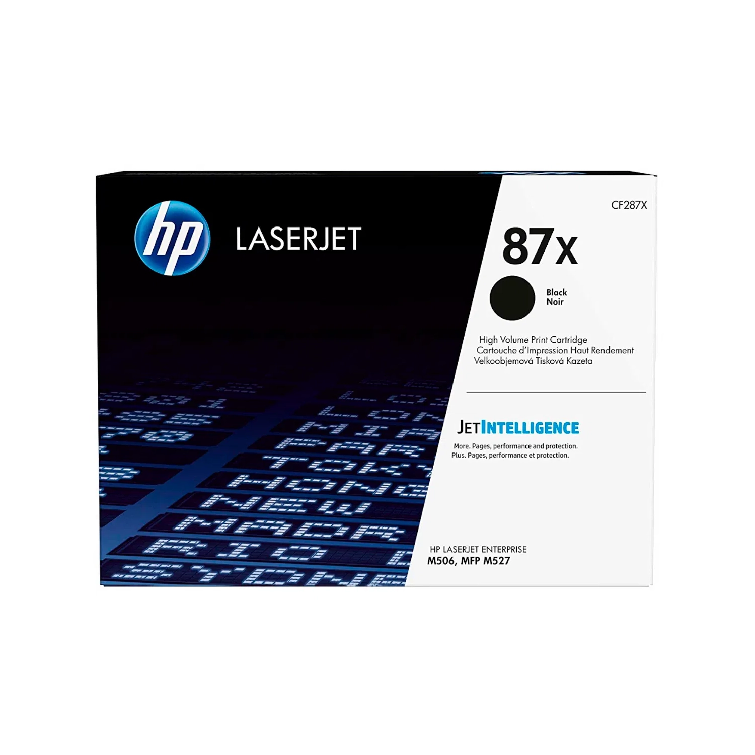 Tóner Hp 87X Negro Alto Rendimiento