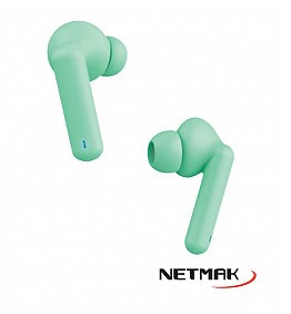 NETMAK NM-AIR5 PRO-G - AURICULAR BLUETOOTH VERDE