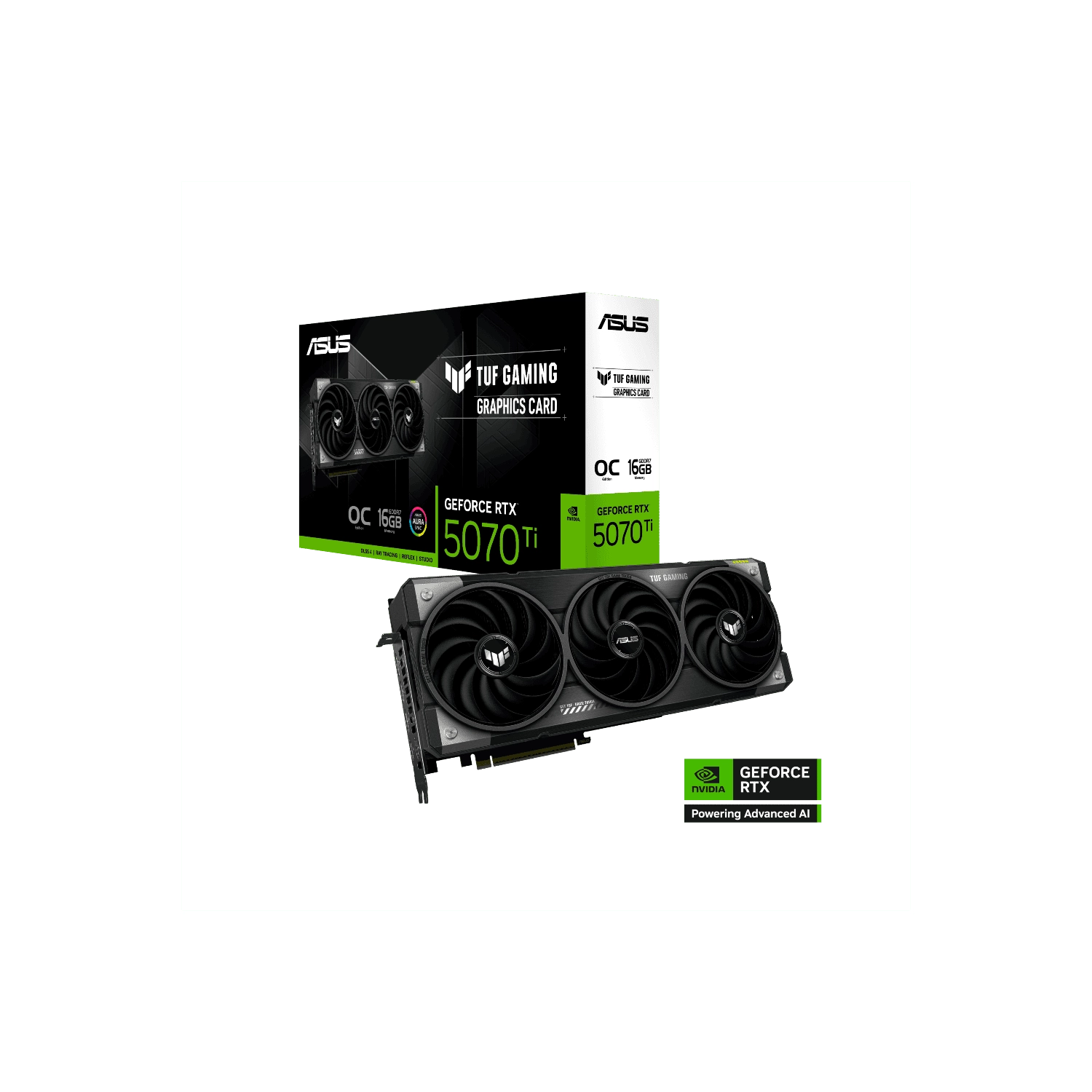 Placa De Video Asus Nvidia Geforce Tuf Rtx5070 Ti