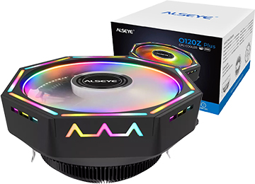 COOLER ALSEYE 0120Z-PLUS INTEL AMD TDP 95W 120MM 4 PINES RGB