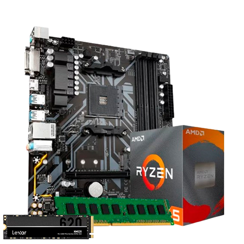 COMBO ACTUALIZACION AMD RYZEN 5 4600G RAM 8GB SSD M.2 500GBB