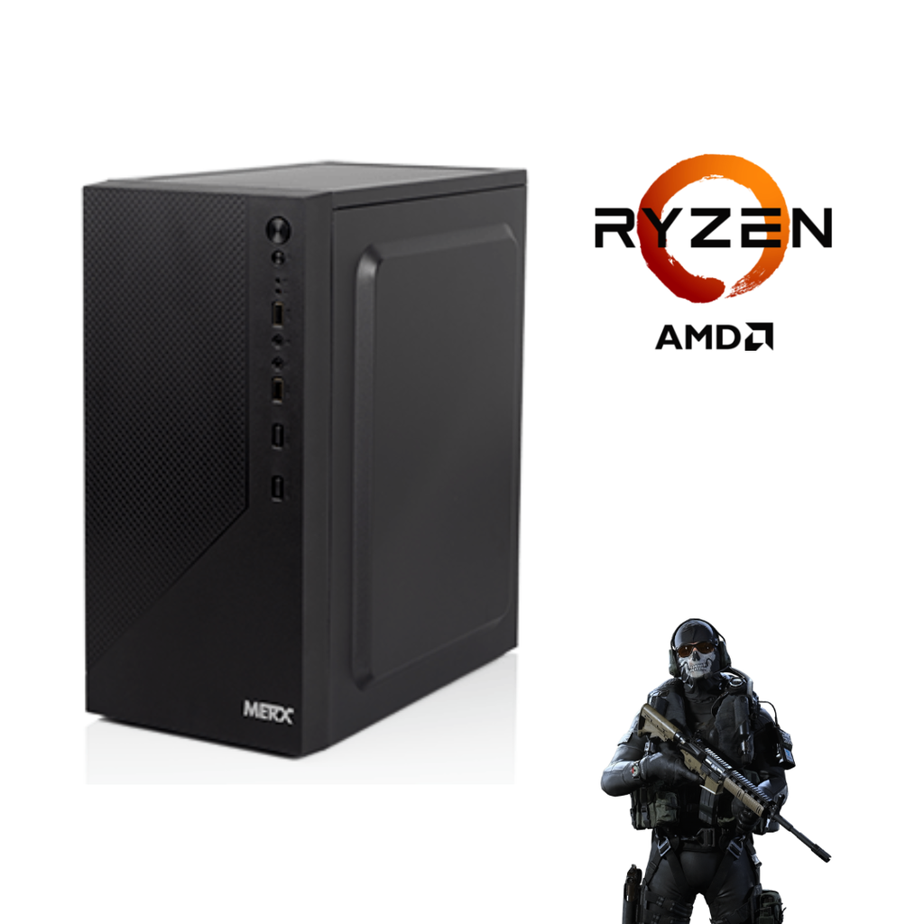 PC ARMADA RYZEN AMD 5 4600G RAM 8GB SSD 240GB + WIFI + SISTEMA