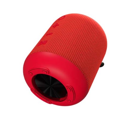 KLIPXTREME KBS-200RD PARLANTE TITAN PORTABLE SPEAKER TRUE WIRELESS STEREO 17HS 12W IPX7 RED ROJO