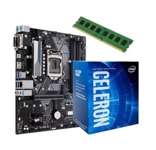 COMBO ACTUALIZACIÓN INTEL PROCESADOR CELERON G5905 + MOTHER . + RAM DDR4 8GB