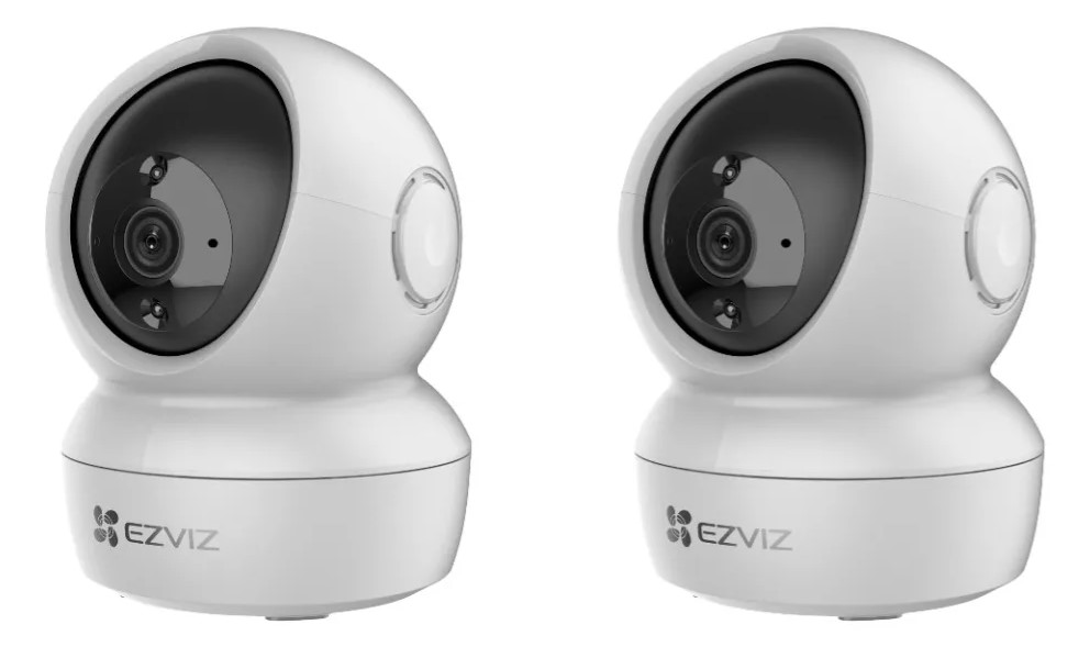 COMBO EZVIZ INTERIOR SEGURIDAD C6N MOVIMIENTO 360° FULL HD X 2